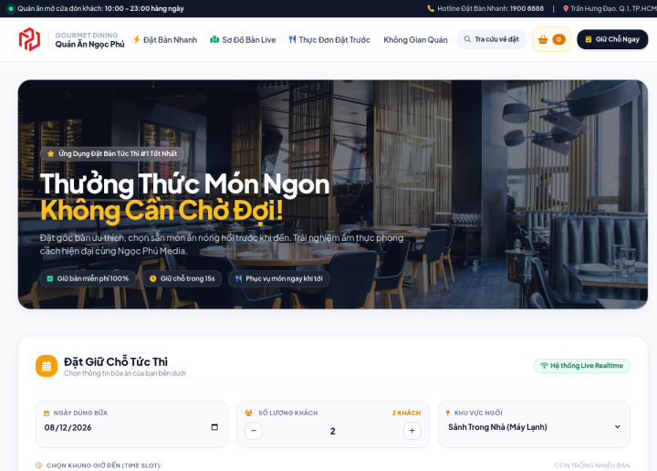 Đặt bàn - 02