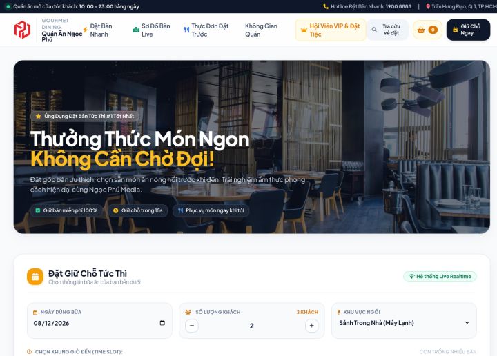 Đặt bàn - 03